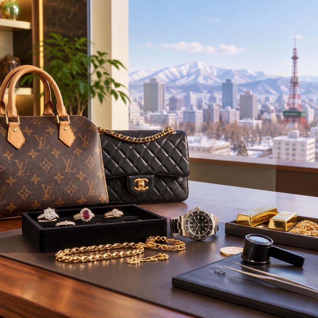 札幌市白石区で、納得の高価買取を。ブランド品から貴金属まで、査定のプロが一点ずつ丁寧に価値を見極めます。